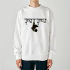 くいなの母の大蝙蝠 Heavyweight Crew Neck Sweatshirt