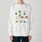 Lily bird（リリーバード）のいろいろ鳥さん Heavyweight Crew Neck Sweatshirt