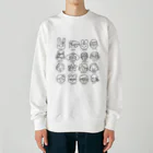 ちびらいふ。のアーミーTシャツ Heavyweight Crew Neck Sweatshirt