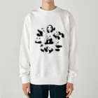 chippokeのころころパンダ Heavyweight Crew Neck Sweatshirt