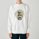 温泉グッズ@ブーさんとキリンの生活の温泉を称えよ Heavyweight Crew Neck Sweatshirt