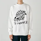 いきものや　のの（別館）のアノマロカリス Heavyweight Crew Neck Sweatshirt