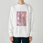 りとるたまの夢心地 Heavyweight Crew Neck Sweatshirt