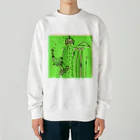 mnkbyshのドローイング0002 カラー01 Heavyweight Crew Neck Sweatshirt