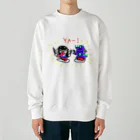 支配者様に投げ銭ショッッップのもぐもぐYA Heavyweight Crew Neck Sweatshirt