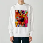 ヒラモトユミエのぶつけたいの Heavyweight Crew Neck Sweatshirt