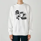 LUCHAのLUCHA#106mono Heavyweight Crew Neck Sweatshirt