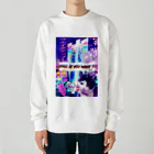 SpazのSpaz:Vaporwave  Heavyweight Crew Neck Sweatshirt