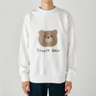 Simple StyleのSimple Bear Heavyweight Crew Neck Sweatshirt