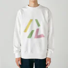 あんこうのからあげの春 Heavyweight Crew Neck Sweatshirt