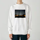 Good-securityの星空の下でひと息 Heavyweight Crew Neck Sweatshirt