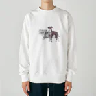 イタさんのイタグレグッズ Heavyweight Crew Neck Sweatshirt