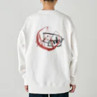 AkironBoy's_Shopの異世界　貧困が広がり、ダメになりました。 Heavyweight Crew Neck Sweatshirt