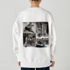 peco_peco_opecoのへそ天はらへりおぺこのロンT Heavyweight Crew Neck Sweatshirt