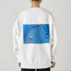 ranran-colorのカラフル観覧車！ Heavyweight Crew Neck Sweatshirt