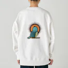 Andiamoのバードウォッチング（両面） Heavyweight Crew Neck Sweatshirt