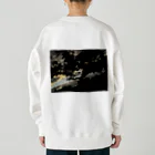 softihhardの京都　鴨川の夕暮れ Heavyweight Crew Neck Sweatshirt