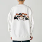 ずっこ（zucco.)のシェルティうらおもて大集合！ Heavyweight Crew Neck Sweatshirt