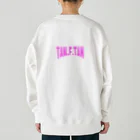 たんたんたぬの商店のNO.015 かえるぼうたん Heavyweight Crew Neck Sweatshirt