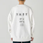 横浜市金沢区の地域活動家　ツンのYOKOHAMA KANAZAWA FANTASTIC TOWN（Happy） Heavyweight Crew Neck Sweatshirt