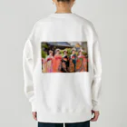 舞妓グッズ専門店『オツボネーズ』のぎをん Heavyweight Crew Neck Sweatshirt