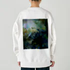 cocontmaの川池(裏面印刷) Heavyweight Crew Neck Sweatshirt