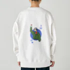  kokeshiのふらわー Heavyweight Crew Neck Sweatshirt