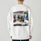 串カツワールドの串のプロ Heavyweight Crew Neck Sweatshirt