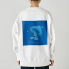 Bluel《ブルール》のポイムと流れ星 Heavyweight Crew Neck Sweatshirt