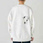 kobutadaのしがみつきあにまる-いぬ Heavyweight Crew Neck Sweatshirt