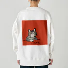 ネコノートショップ（neco-note shop）のつぼみ（WASAO） Heavyweight Crew Neck Sweatshirt