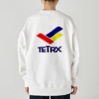 リジット・モータースポーツのTETRX透過ロゴ Heavyweight Crew Neck Sweatshirt