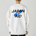 SuzutakaのJapan aid Heavyweight Crew Neck Sweatshirt