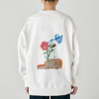 ツ・ボン・ヌのflower of life Heavyweight Crew Neck Sweatshirt