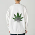 R2のmarijuana Heavyweight Crew Neck Sweatshirt