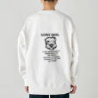 Tivitasoのまよい犬ラッキー Heavyweight Crew Neck Sweatshirt