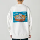 O-channelのシバイヌ（子犬）バージョン2 Heavyweight Crew Neck Sweatshirt