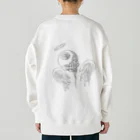 乃atoの目×天使 Heavyweight Crew Neck Sweatshirt