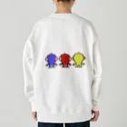 あにふでぃの三猿 Heavyweight Crew Neck Sweatshirt