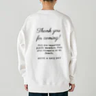 pandaのオシャレトイプードール Heavyweight Crew Neck Sweatshirt