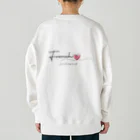 furebuhi　clubの哀愁漂うフレンチブルドッグ Heavyweight Crew Neck Sweatshirt