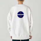 隣の越後屋の頑張れ消防団 Heavyweight Crew Neck Sweatshirt