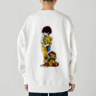 勇気を与えるつきのうた🌝のつきのうた着ぐるみパーカー類 Heavyweight Crew Neck Sweatshirt