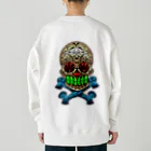 Hinakagoのメキシカンスカル Heavyweight Crew Neck Sweatshirt