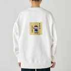 にぶたんオリジナルショップの笑う門にはにぶたん来たる Heavyweight Crew Neck Sweatshirt