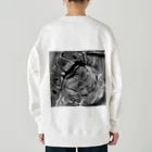 ひだりてのミシシッピアカミミガメ Heavyweight Crew Neck Sweatshirt