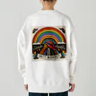 まさききさまのLGBT多様性 Heavyweight Crew Neck Sweatshirt