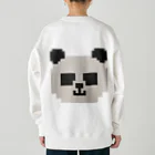 テラ ネコＲＯＯＭの■パンダ　バックプリント Heavyweight Crew Neck Sweatshirt