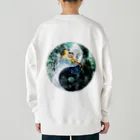 MUNE-KUNのMUNEクン アート 表裏プリント ヘビーウェイトスウェット 018 Heavyweight Crew Neck Sweatshirt