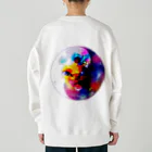 MUNE-KUNのMUNEクン アート 表裏プリント ヘビーウェイトスウェット 072 Heavyweight Crew Neck Sweatshirt